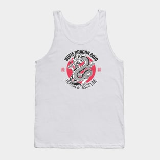 White Dragon Dojo Tank Top